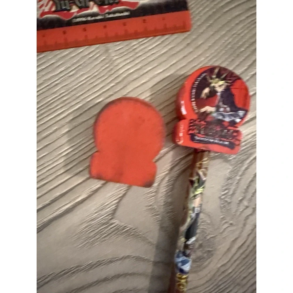 Yu-Gi-Oh Vtg‎ 1996 Ruler Pencil Notebook And  Collectible
